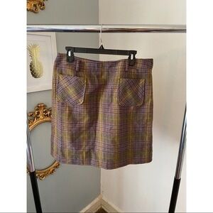 Vintage Liz Claiborne Liz Sport Plaid Skirt Size 16